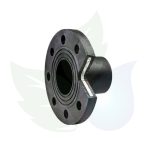 Perforated flange with steel core