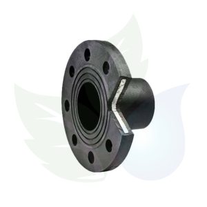 Perforated flange with steel core