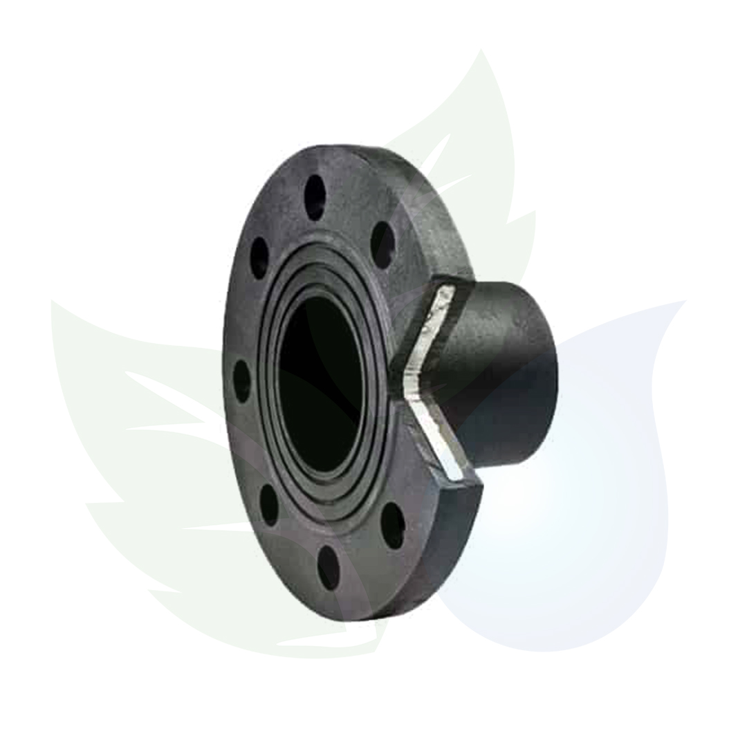 Perforated flange with steel core