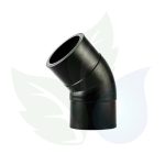 45 degree polyethylene injection knee
