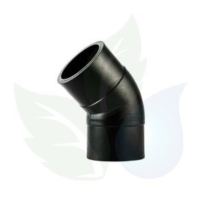 45 degree polyethylene injection knee