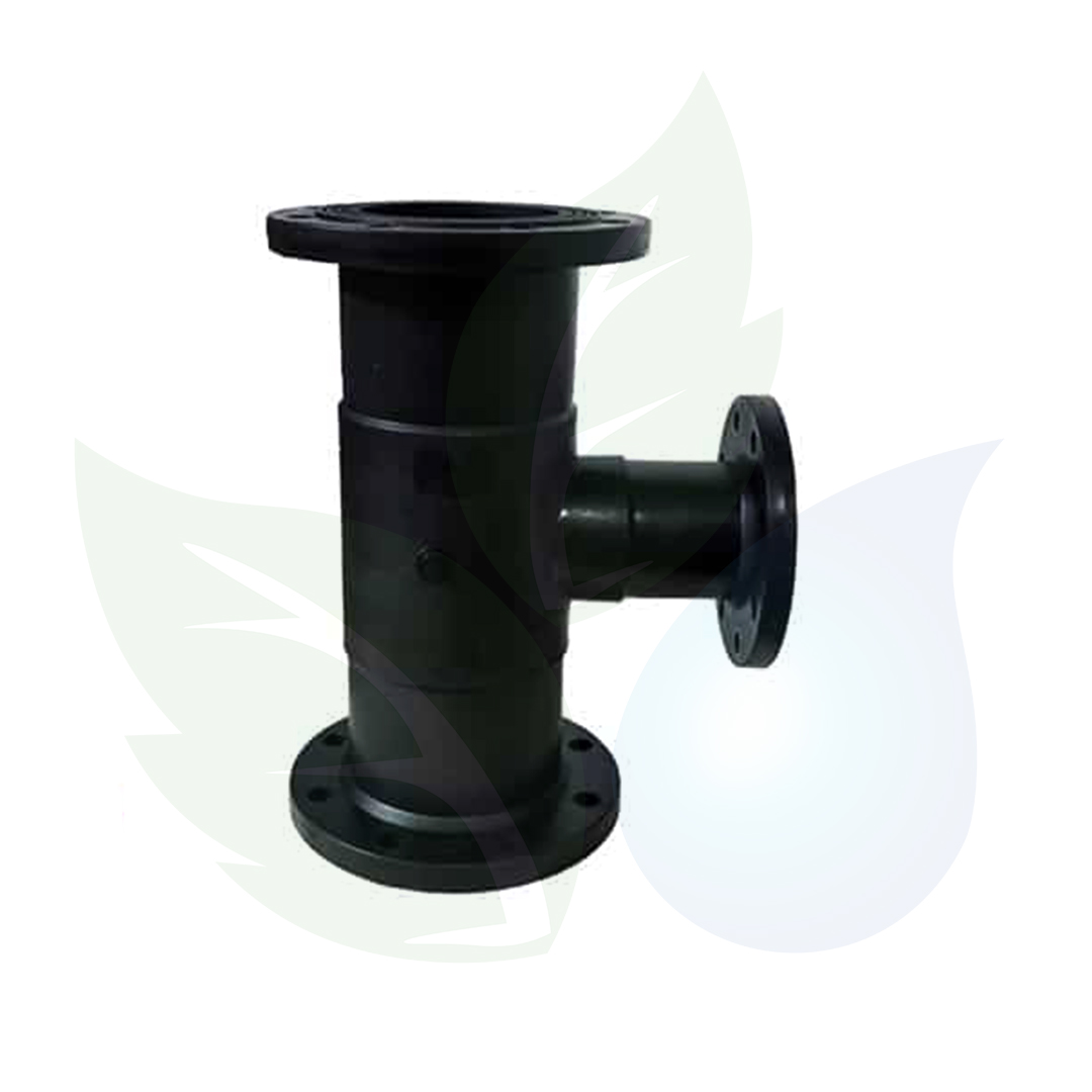 Three-way uneven flanged injection steel core